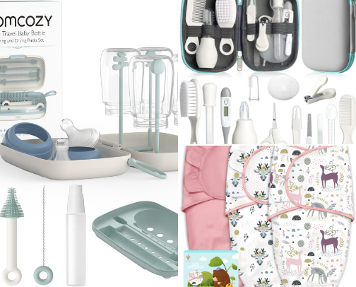 Newborn Essentials & Smart Baby Gear for Modern Parents cover photo collage