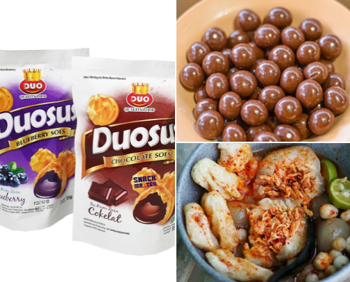 My favorit snack , food and drink cover photo collage