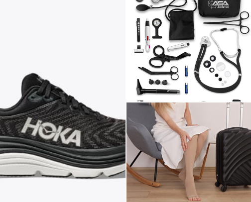 Nurse essentials 🩺🤍 cover photo collage