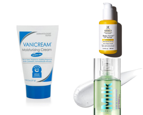 Everyday makeup routine for dry acne prone skin cover photo collage