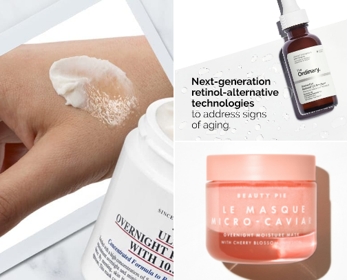 Night time routine for THAT glow in the morning cover photo collage