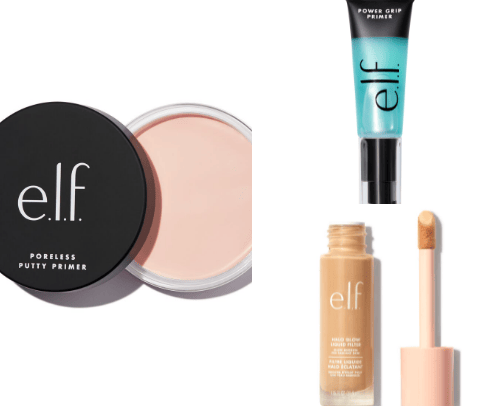 100% Elf Cosmetics  cover photo collage