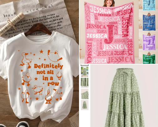 Temu must haves cover photo collage