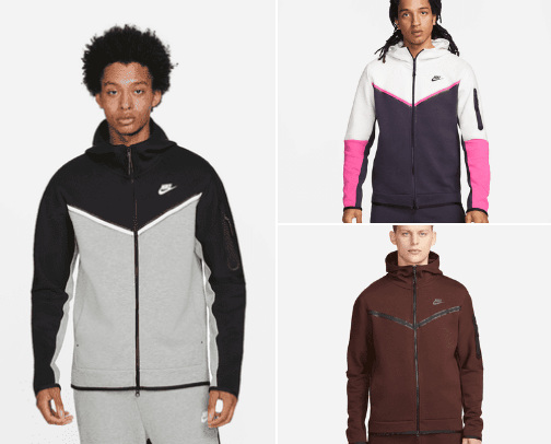 Nike Sportswear Tech Fleece cover photo collage
