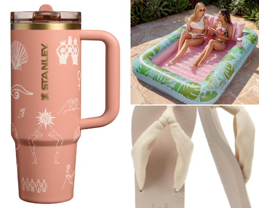 Vacation must haves☀️🌊 cover photo collage