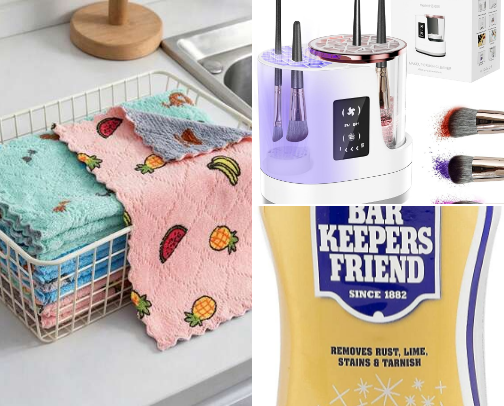 Cleaning products I won’t live without 🫧 cover photo collage