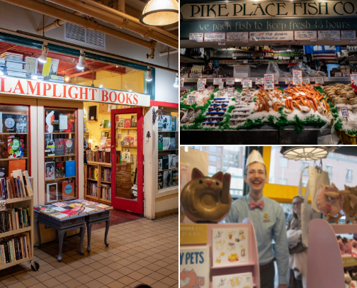 Pike Place Market Top Ten cover photo collage