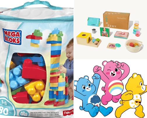 Toddler toys we love cover photo collage