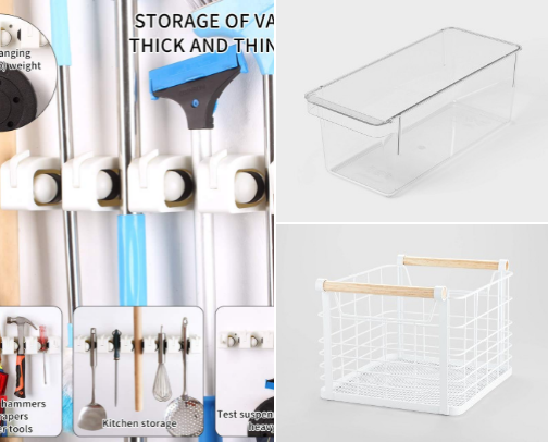 Home Organization cover photo collage