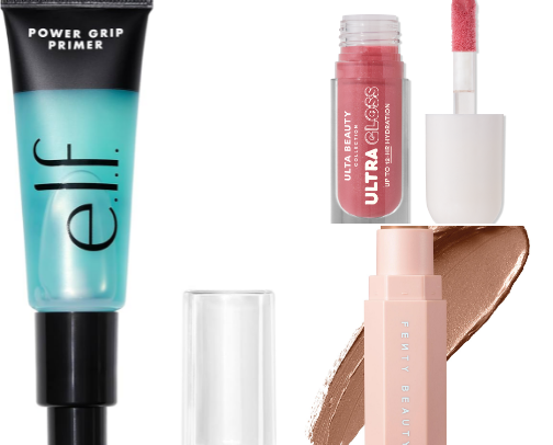 Beginner must have makeup products cover photo collage
