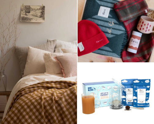 Favorite Brands for All Things Cozy 🧣🕯️ cover photo collage