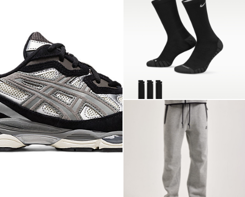 Essential everyday wear mens cover photo collage