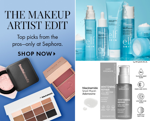 Beauty Product cover photo collage