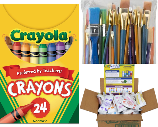 „Colorful Creations Kit”🎨 cover photo collage