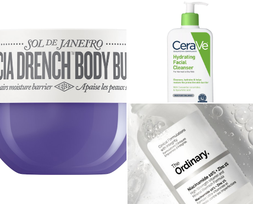 ⭐ My Tried & Loved Skincare Essentials Every Woman Should Know About 🤍 cover photo collage