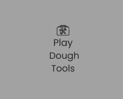 Play dough Invitation Tools cover photo collage