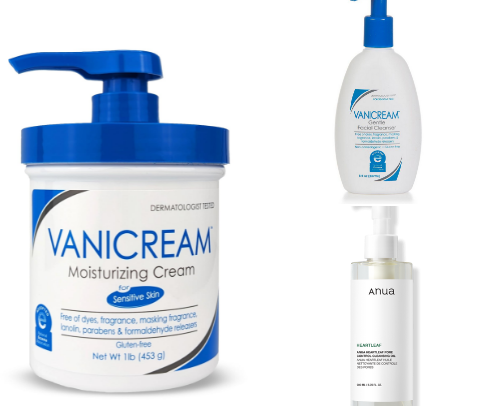 Skincare Routine cover photo collage