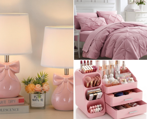 Ultimate Pink Girl Room 🎀 cover photo collage