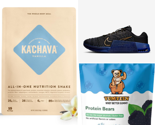 Gym products cover photo collage