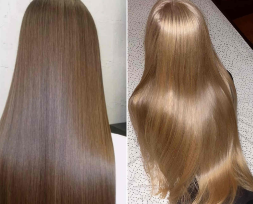 You want long and shiny hair - I got you!🧖🏽‍♀️ cover photo collage