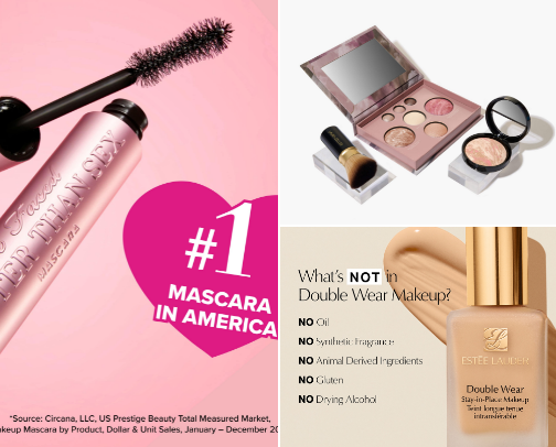 My favorite beauty recs cover photo collage