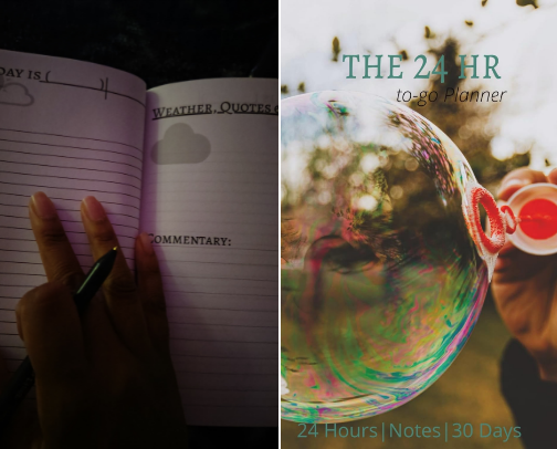 Planner Journals cover photo collage