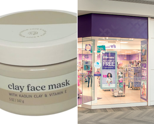 Sensitive, oily skin care products cover photo collage