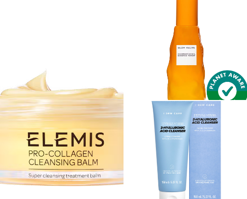 Low&High end Skincare🧴 cover photo collage