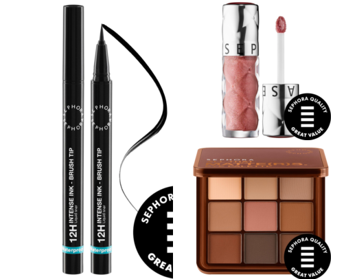 SEPHORA for less 🎀 cover photo collage