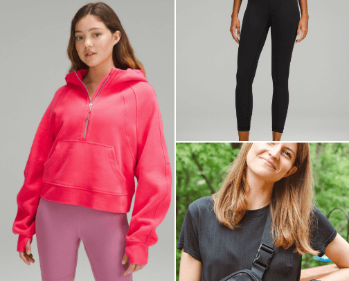 Lululemon Recs cover photo collage