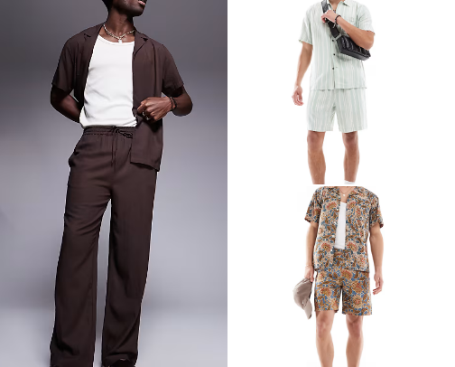 Summer outfits cover photo collage