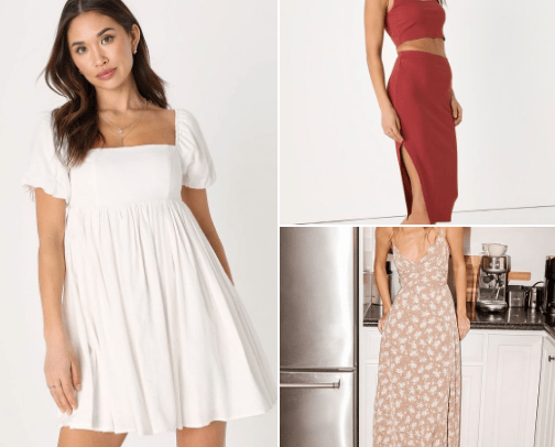 Spring/Summer Fashion cover photo collage