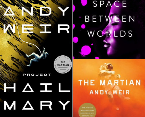 Sci-Fi - book recs cover photo collage
