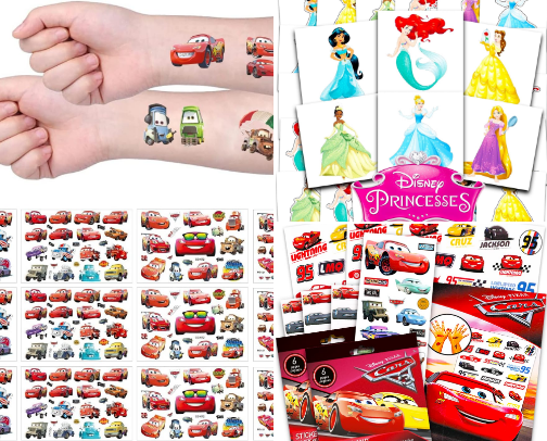Top 10 Cars Temporary Tattoos cover photo collage