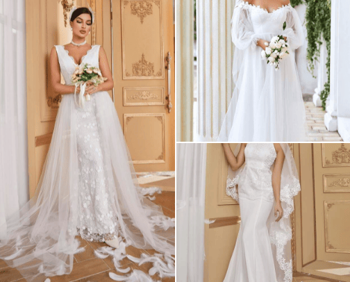 Wedding🎀 cover photo collage