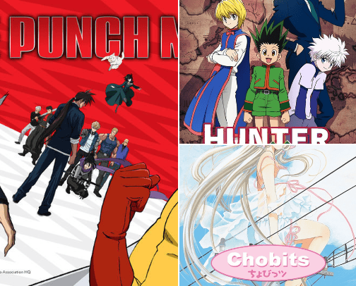 Anime cover photo collage
