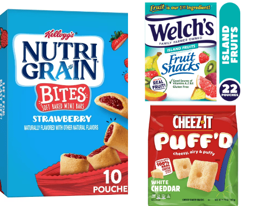 Family Snacks cover photo collage