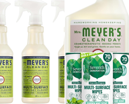 Natural Cleaning Products I can't live without. cover photo collage