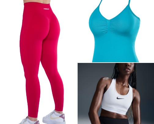 workout supplies for thick thighs 🏋🏾‍♀️ cover photo collage