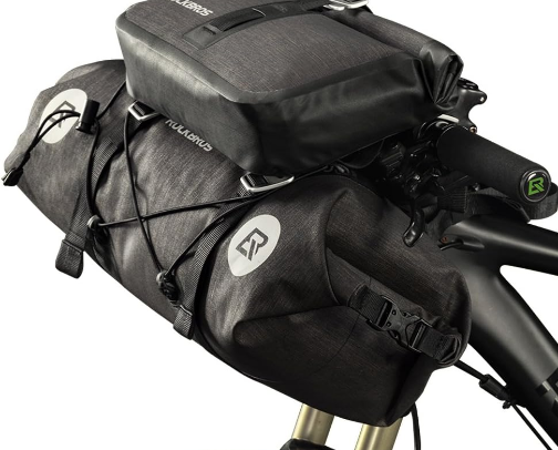 Pedal to the Peak: The Ultimate Bikepacking Kit cover photo collage