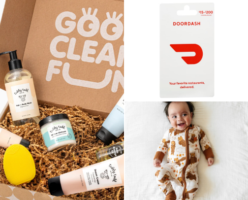 Tried and true gift ideas to celebrate a pregnancy! cover photo collage