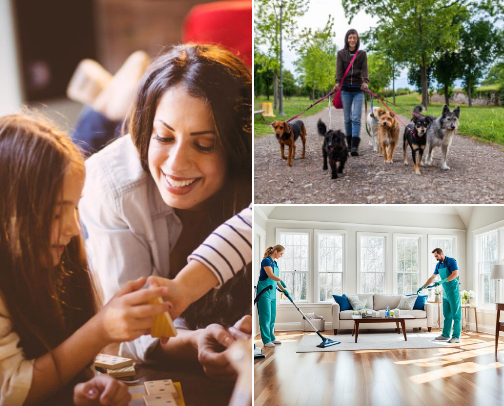 Care.com – Family & Home Services cover photo collage