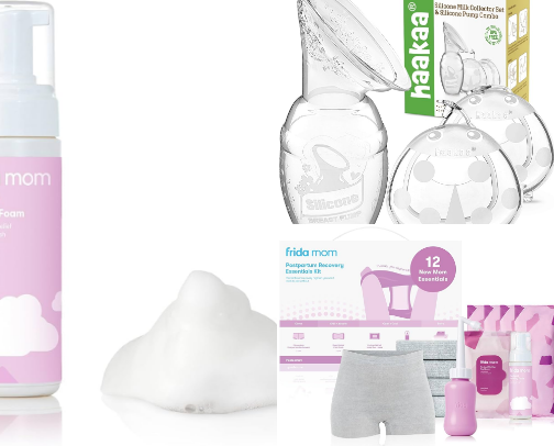 Postpartum Faves That Saved My Life! 💕 cover photo collage