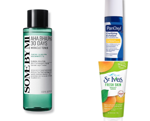 The Ultimate Guide to Exfoliation: AHAs, BHAs & Physical Scrubs cover photo collage