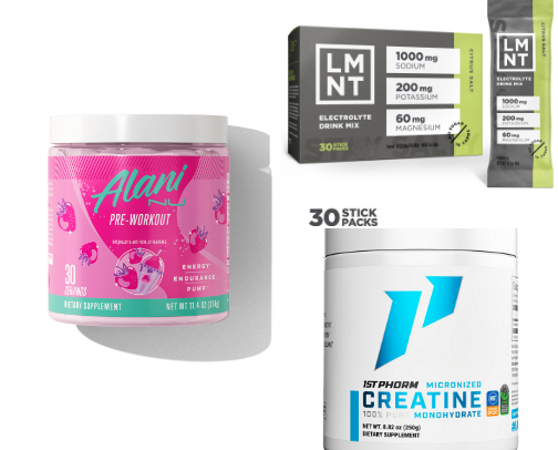 Health/exercise cover photo collage