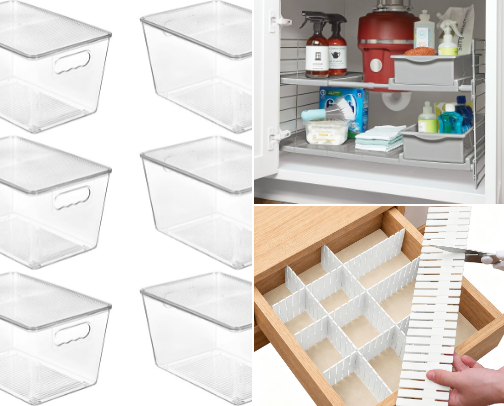 Home Organization & Storage cover photo collage