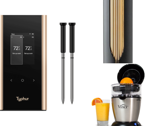 Clever Kitchen Gadgets That Make Cooking and Entertaining Easier cover photo collage