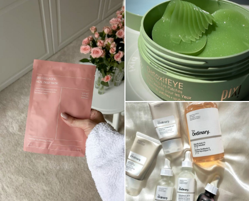 My glas skin secrets cover photo collage