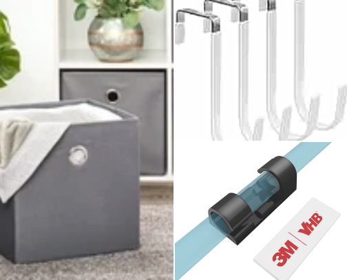 Home and Dorm essentials cover photo collage