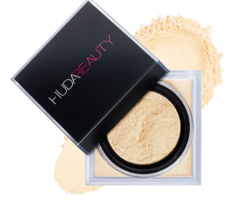 Huda Beauty Easy Bake Loose Setting Powder cover photo collage